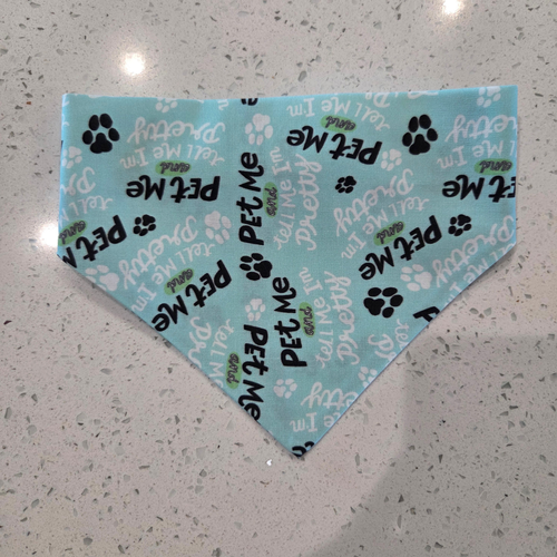 Fancy / Birthday / Pretty Pet Scrunchie Bandana - Multi Fabric Options Available