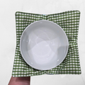 Handmade Bowl Cozy – Reversible Hot Food Holder - 100% Cotton – Kitchen Gift - Multi Fabric Options
