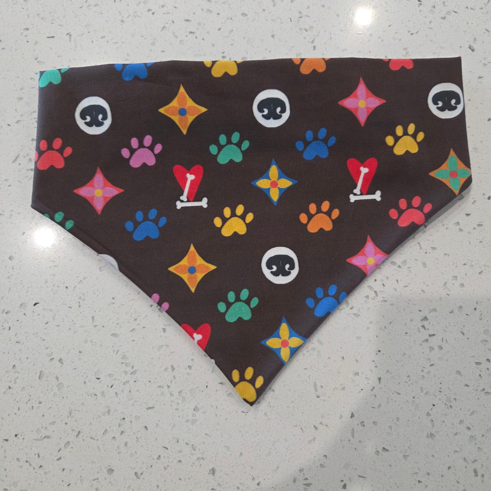 Fancy / Birthday / Pretty Pet Scrunchie Bandana - Multi Fabric Options Available