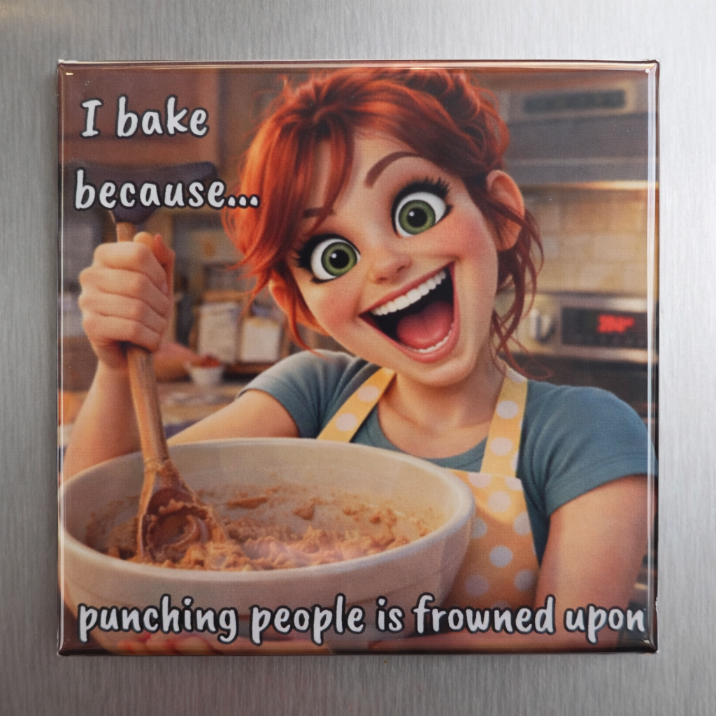 Funny Baking Moments - Sarcastic Baker Gift - Baking Humor Decor