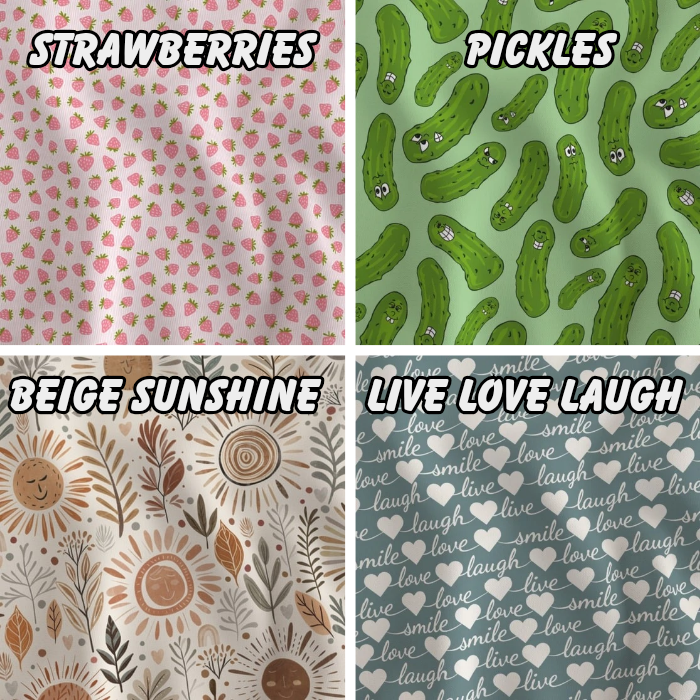 Handmade Reversible Mason Jar - Bowl Covers - Bread Dough Cover - Multi Fabric Options Available